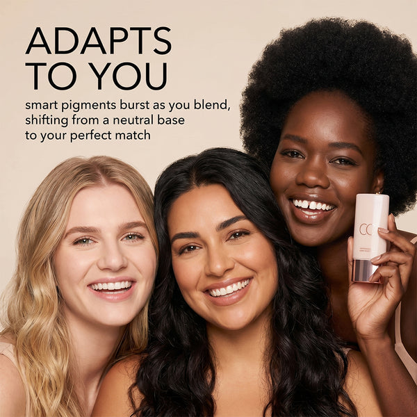 Summer Skin Set: CC color-correcting tinted serum + creaseless SPF 30 mineral setting powder
