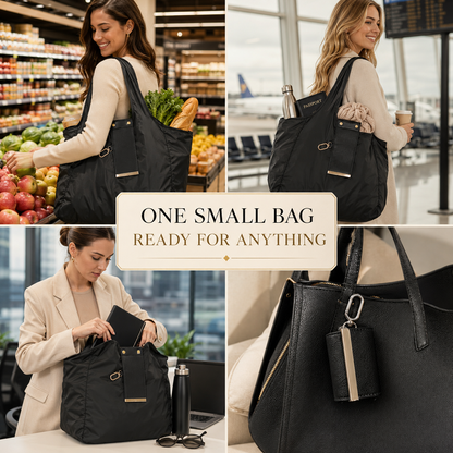 🔥Foldable Keychain Tote - A Backup Bag That OFFICIAL STORE Clips Onto Your Keys