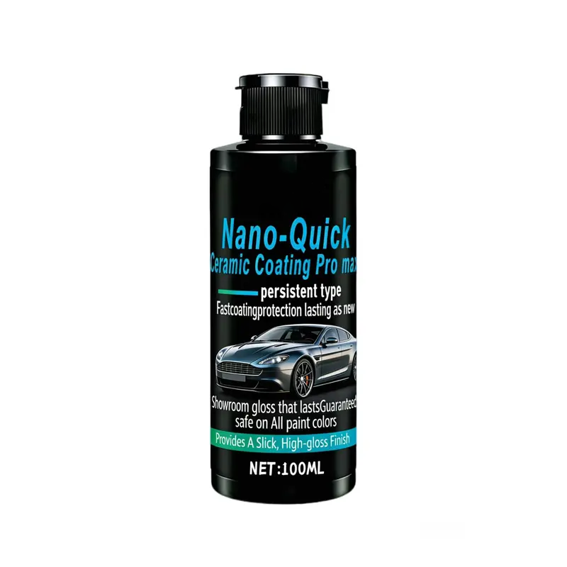 🚗Professional-grade nano-ceramic coating designed specifically for automobiles; utilizing advanced ceramic technology, it offers dust and water repellency along with a long-lasting shine.