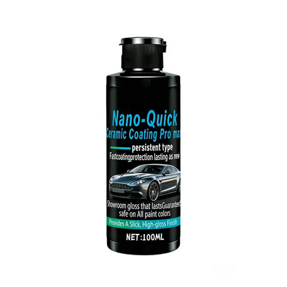 🚗Professional-grade nano-ceramic coating designed specifically for automobiles; utilizing advanced ceramic technology, it offers dust and water repellency along with a long-lasting shine.