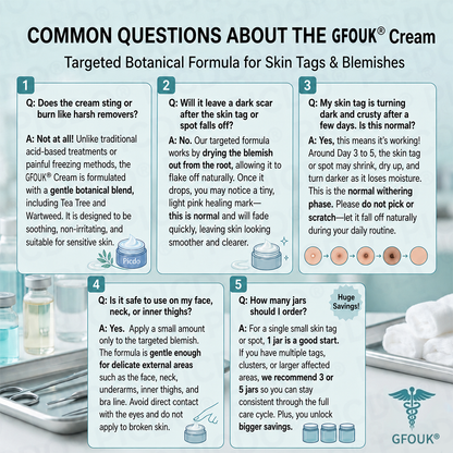 GFOUK® 7-𝐃𝐚𝐲 𝐒𝐤𝐢𝐧 𝐓𝐚𝐠 & 𝐒𝐩𝐨𝐭 𝐄𝐫𝐚𝐬𝐞𝐫 𝐂𝐫𝐞𝐚𝐦 (Zero Pain, Zero 𝐒𝐜𝐚𝐫𝐬 Formula) 🌹