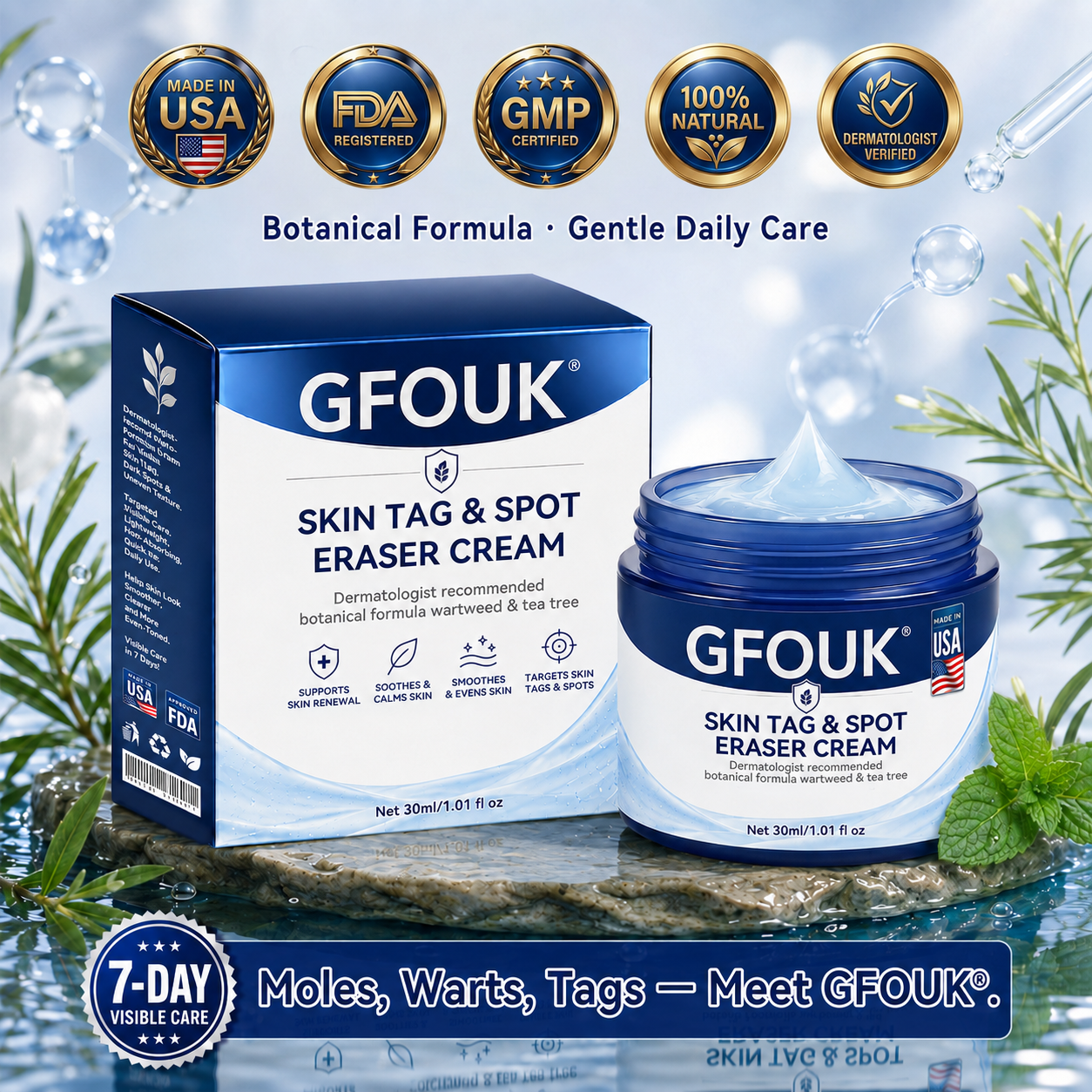 GFOUK® 7-𝐃𝐚𝐲 𝐒𝐤𝐢𝐧 𝐓𝐚𝐠 & 𝐒𝐩𝐨𝐭 𝐄𝐫𝐚𝐬𝐞𝐫 𝐂𝐫𝐞𝐚𝐦 (Zero Pain, Zero 𝐒𝐜𝐚𝐫𝐬 Formula) 🌹