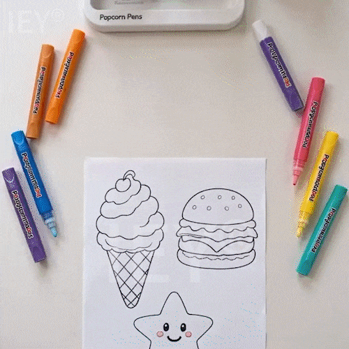 🔥 50% OFF Today | 3D Popcorn Drawing Pen 🖍️ Draw It. Watch It Pop!