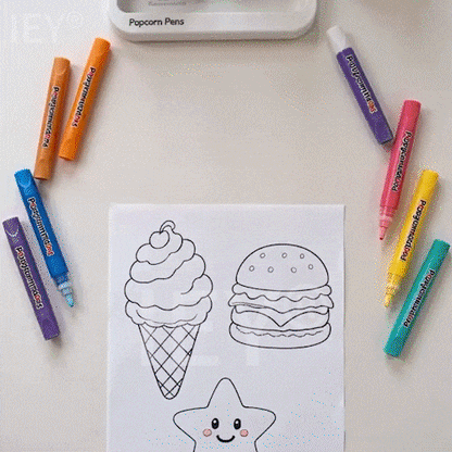 🔥 50% OFF Today | 3D Popcorn Drawing Pen 🖍️ Draw It. Watch It Pop!