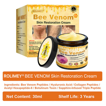 💫😍Rolimey® Bee venom Pro Comprehensive Cream —Tightening for Skin Types 🔥🔥