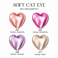 Soft Cat Eye – Nude Pink+Orchid Pink+Lavender+Pearl