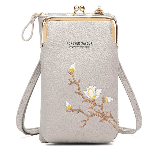 🔥Last Day 49% OFF 🎁Women Sling Cross-Body Wallet with Mobile Cell Phone Holder
