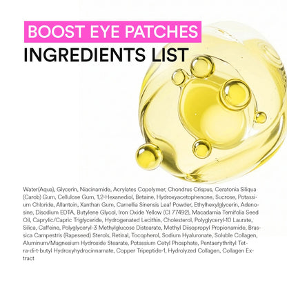 Retinal Green Tea Eye Patches – Anti-Wrinkle & Smile Line Patches, Peptide & Caffeine Serum-to-Gel Mask, 60 Count