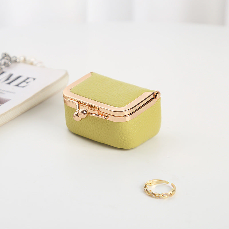 Classic Luxury ✨ Genuine Leather Mini Pouch - Stay Organized in Style! 👜 40K+ Happy Customers - Limited Stock!
