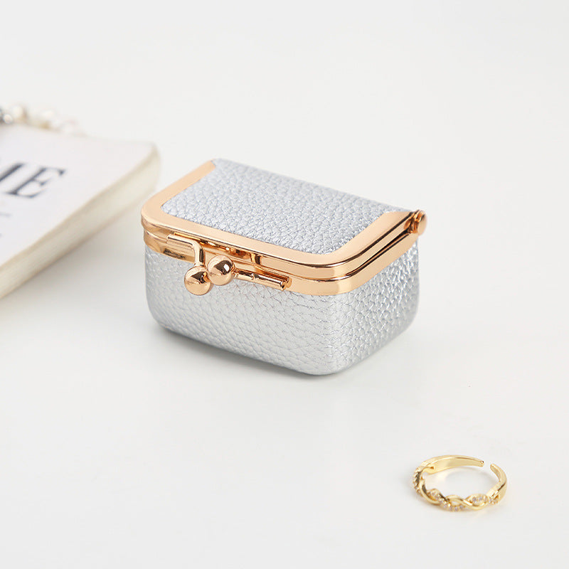 Classic Luxury ✨ Genuine Leather Mini Pouch - Stay Organized in Style! 👜 40K+ Happy Customers - Limited Stock!