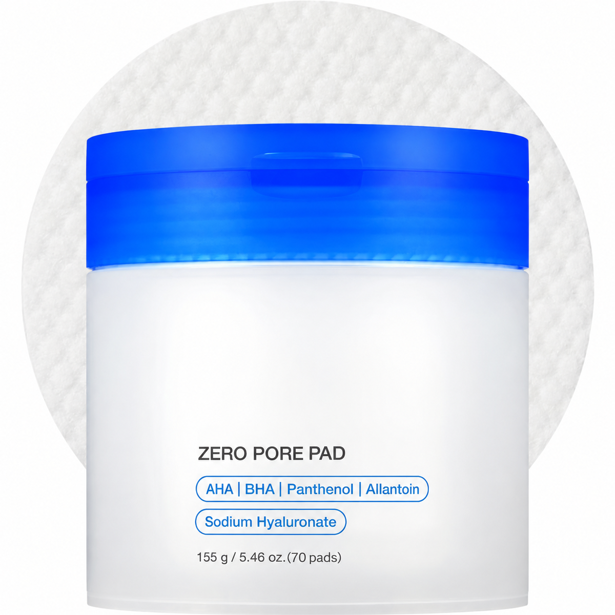 💞60K+ SOLD! ✨Zero Pore Pads (AHA + BHA) |  Korean No.1 Viral Toner Pads